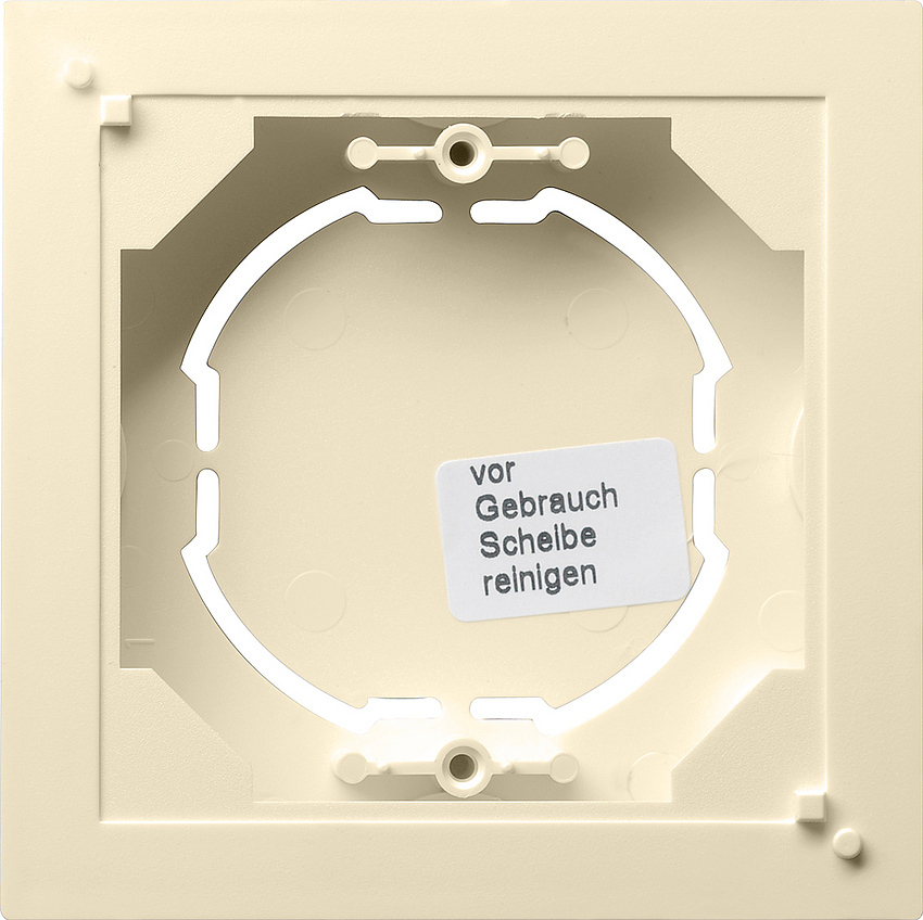 GIRA 021901 Aufputz-Gehäuse 1-Fach Flach Cremeweiß-Glänzend GIRA 021901 Aufputz-Gehäuse 1-Fach Flach Cremeweiß-Glänzend