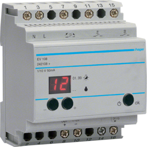 Hager EV108 Fernsteuergerät komfort