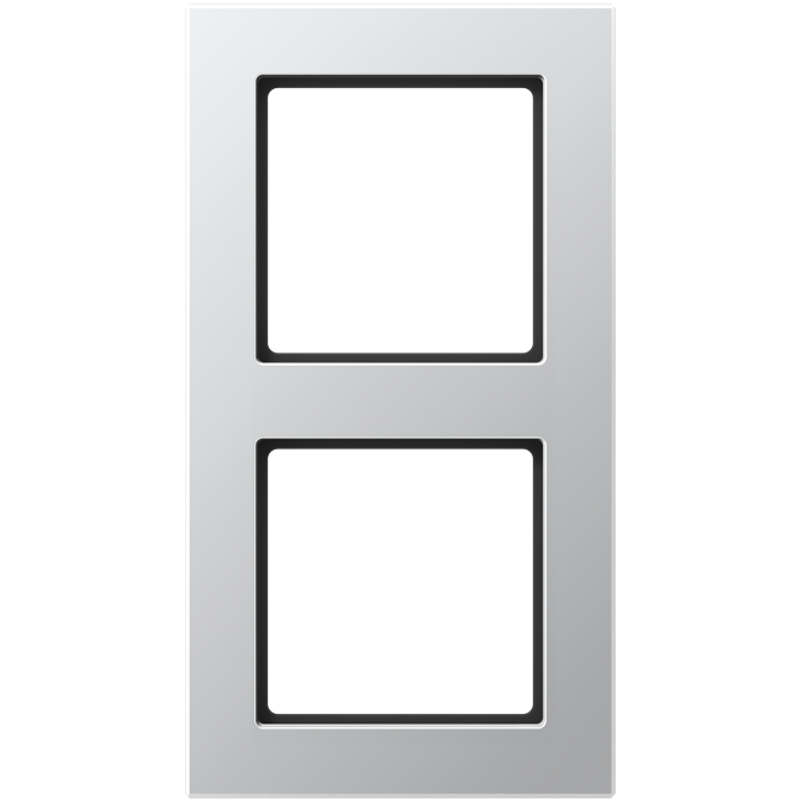 JUNG AC582AL Rahmen 2-Fach Aluminium JUNG AC582AL Rahmen 2-Fach Aluminium