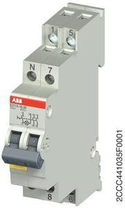 ABB E211X-25-20 Ausschalter 2 Schließer mit LED 250V 25A