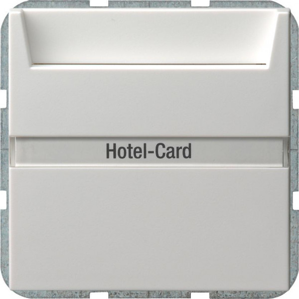 GIRA 014003 Hotelcard-Schalter Reinweiß-Glänzend