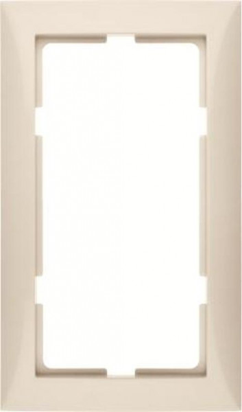 Berker 13098982 Rahmen mit großem Ausschnitt S.1 Weiß, Glänzend