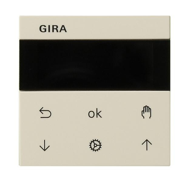 Gira 536601 Jalousie- und Schaltuhr Display System 3000 Cremeweiß Glänzend