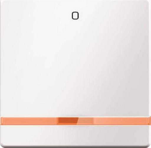 Berker 16246089 Wippe mit oranger Linse und Aufdruck '0' Q.1/Q.3 Polarweiß, Samt