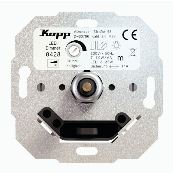 Kopp 842800008 LED-Dimmer 3-35W Phansenanschnitt