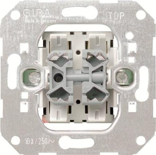 GIRA 015500 Doppel-Wechseltaster-Einsatz
