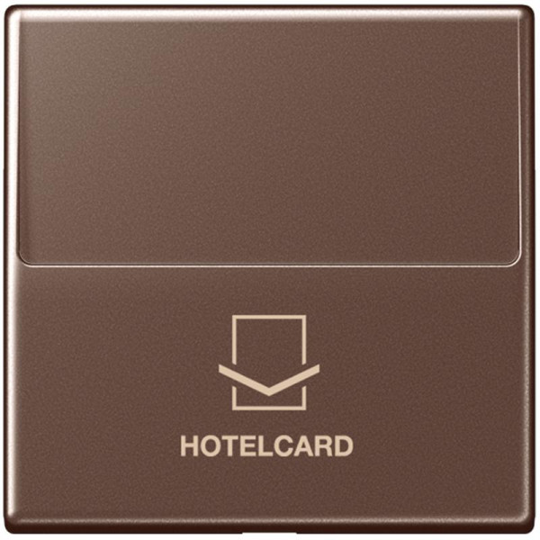 JUNG A590CARDMO Hotelcard-Schalter Mokka