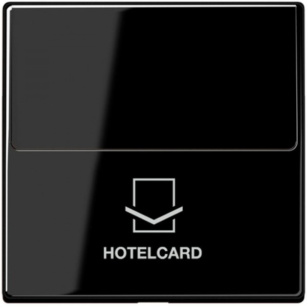 JUNG A590CARDSW Hotelcard-Schalter Schwarz