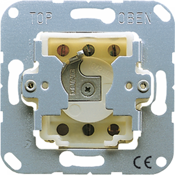 JUNG CD106.18WU Schlüsselschalter mit Demontageschutz