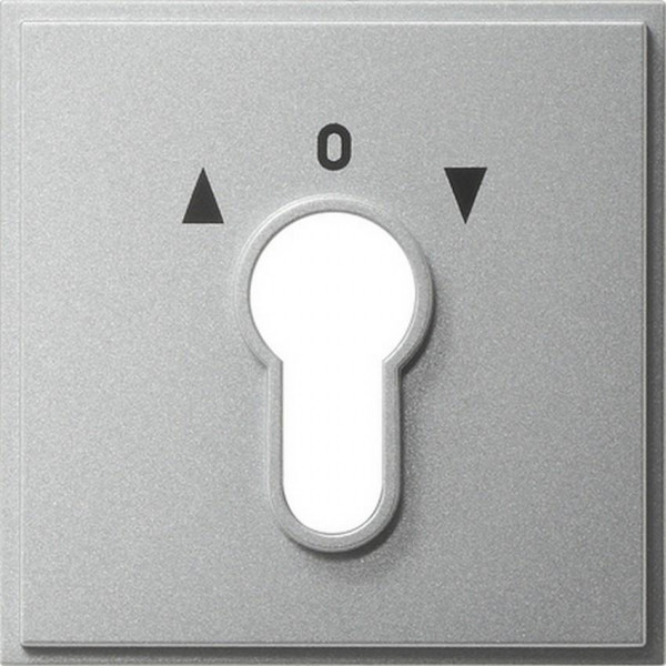 GIRA 066465 Abdeckung Schlüsselschalter Farbe-Alu