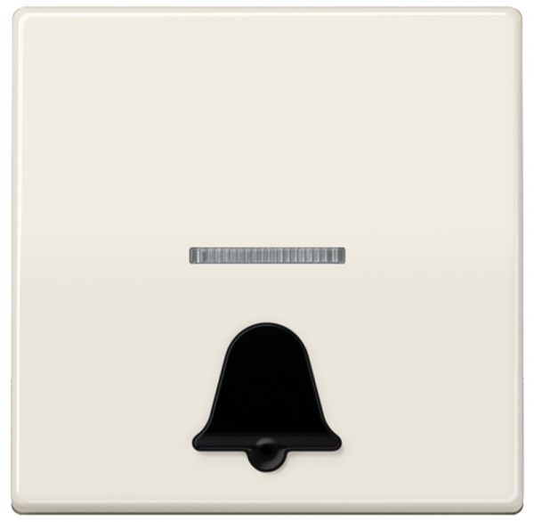 JUNG AS591K1KO5 Kontroll-Wippe mit abtastbarem Symbol "Klingel" Cremeweiß