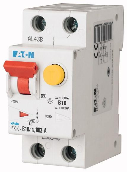 Eaton PXK-B10/1N/003-A FI/LS-Schalter B10A 1P+N 30mA