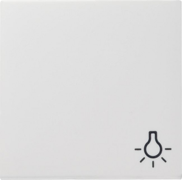GIRA 028527 Wippe mit Symbol "Licht" Reinweiß-Seidenmatt