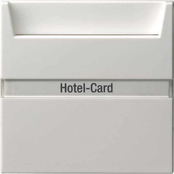GIRA 014027 Hotelcard-Schalter Reinweiß-Seidenmatt