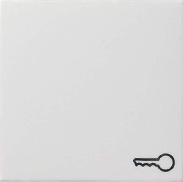 GIRA 028703 Wippe mit Symbol "Schlüssel" Reinweiß-Glänzend